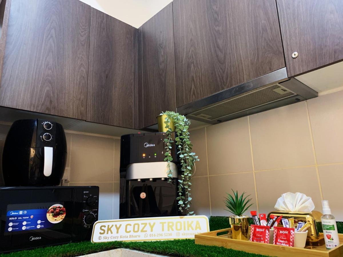 Sky Cozy Troika Residence, 1 Bedroom 4-6 Pax, 2 Bedrooms 6-8 Pax, Pool Vew, Sky & City View, Free Parking, Pool, Unlimited Wifi & Netflix Kota Bharu Bagian luar foto