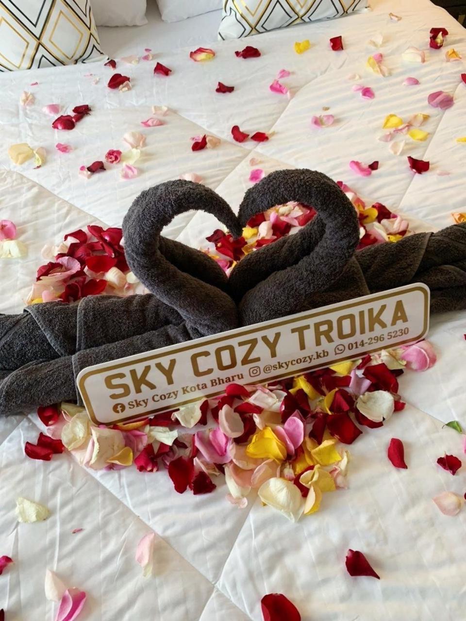 Sky Cozy Troika Residence, 1 Bedroom 4-6 Pax, 2 Bedrooms 6-8 Pax, Pool Vew, Sky & City View, Free Parking, Pool, Unlimited Wifi & Netflix Kota Bharu Bagian luar foto