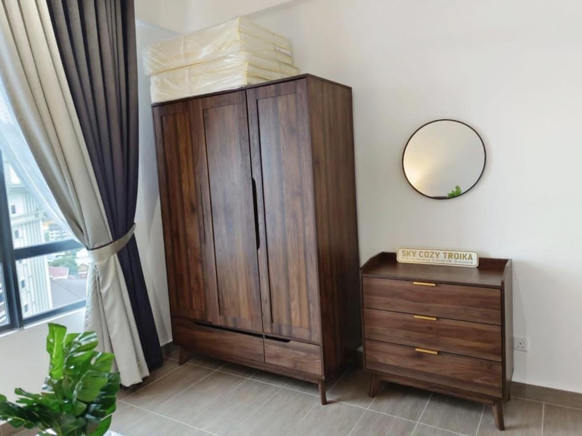 Sky Cozy Troika Residence, 1 Bedroom 4-6 Pax, 2 Bedrooms 6-8 Pax, Pool Vew, Sky & City View, Free Parking, Pool, Unlimited Wifi & Netflix Kota Bharu Bagian luar foto